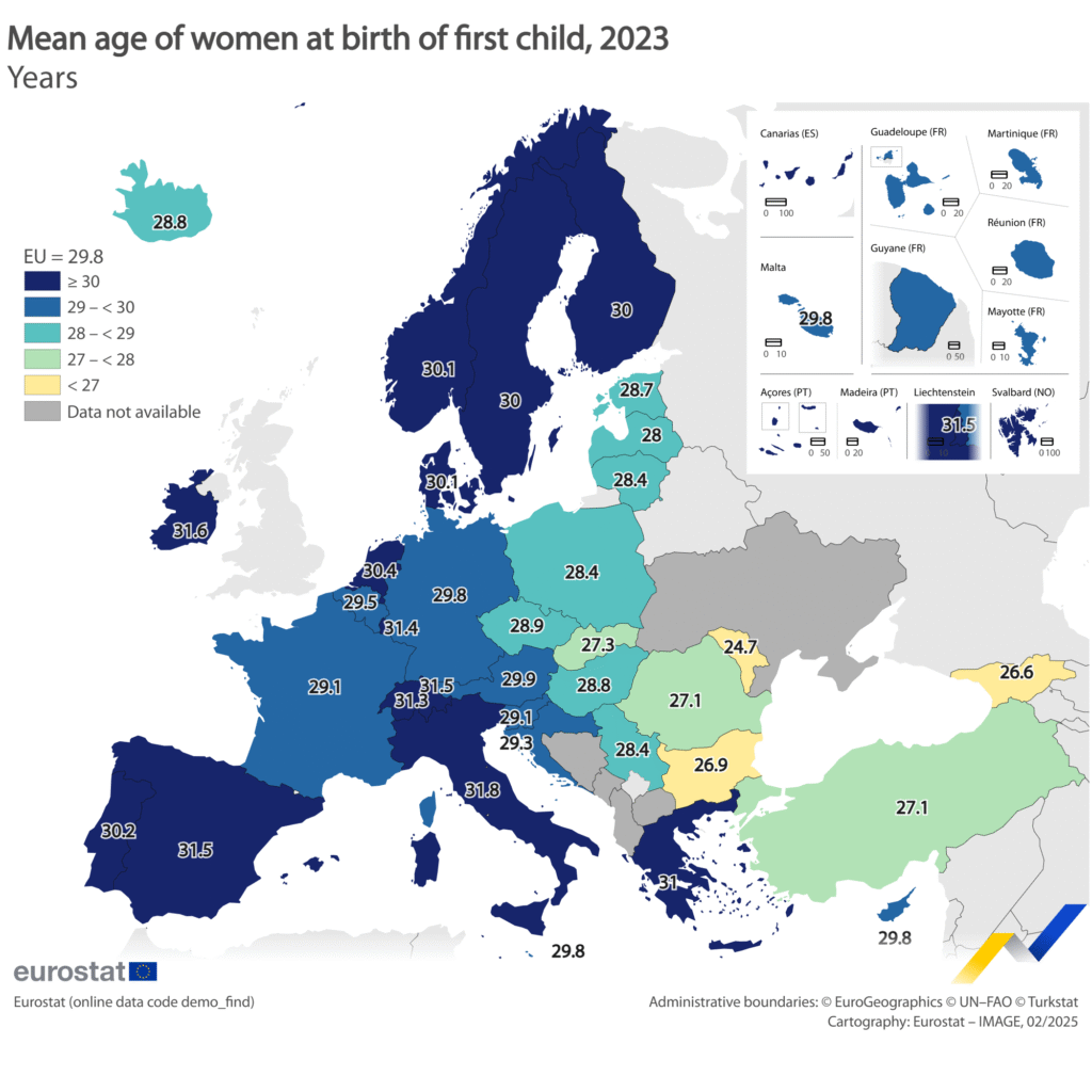 fertilitet u EU